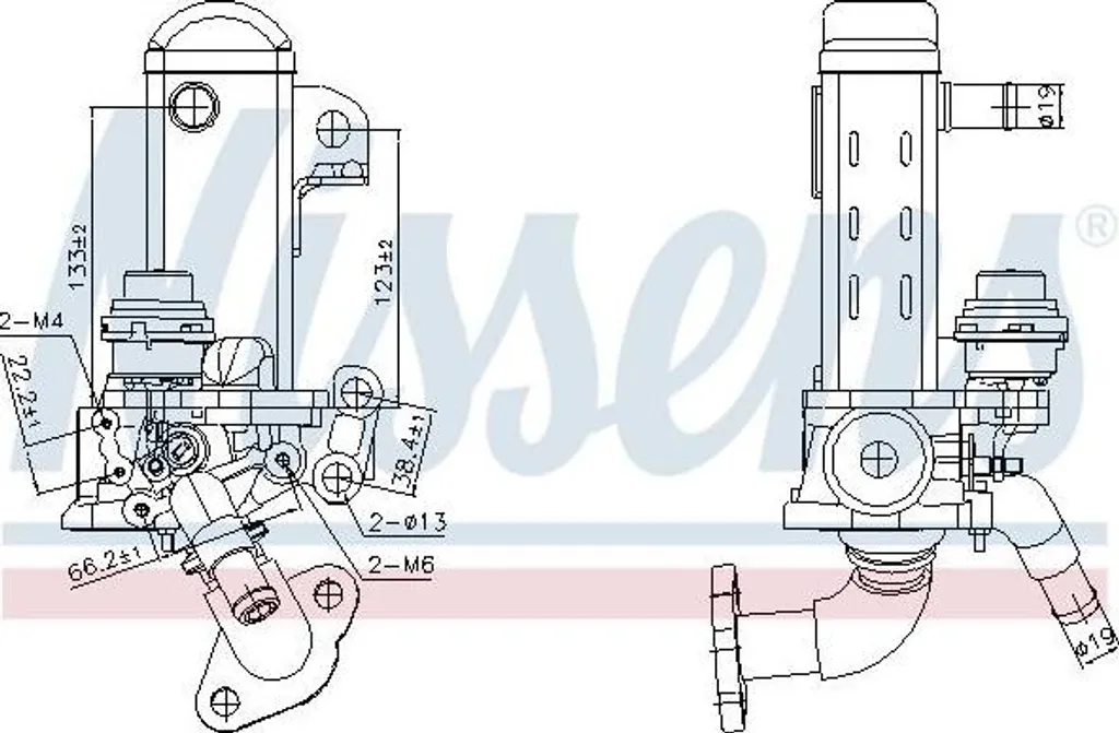 Radiateur EGR NISSENS 989461 : Stop aux fuites de refroidissement D40