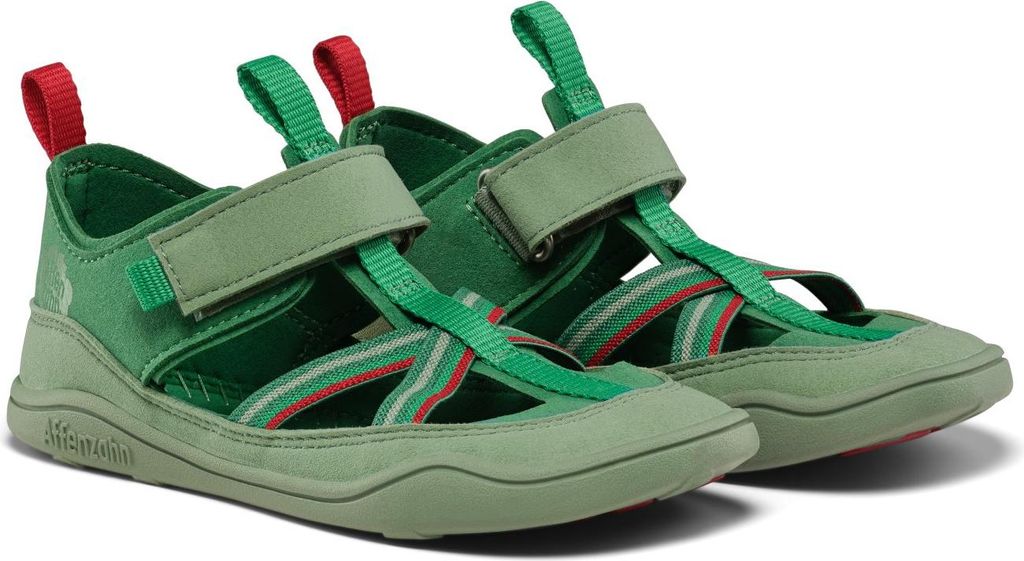 Affenzahn 01158-20001 Kinder-Sandalen in Grün für Alltag Produktbild 