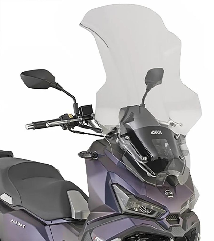 GIVI D7069ST Pare-brise haut transparent interchangeable Image du produit 