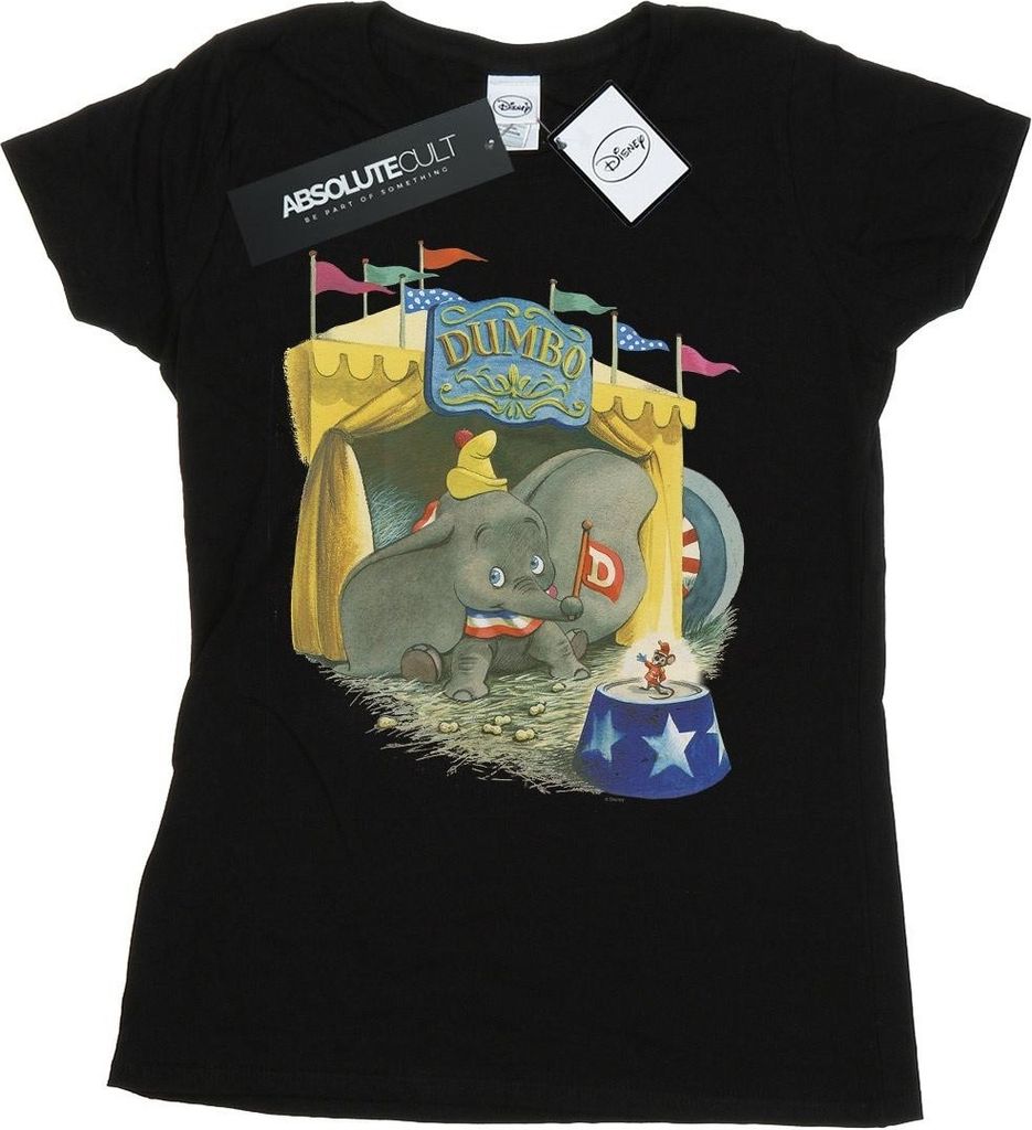 Disney - "Circus" T-Shirt für Damen BI15224 (XL) (Schwarz)