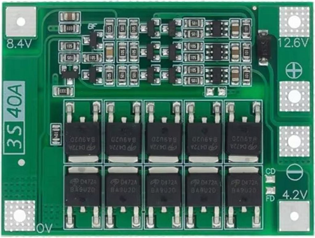 Li-Ionen-Lademodul 3S 40A - 12,6V