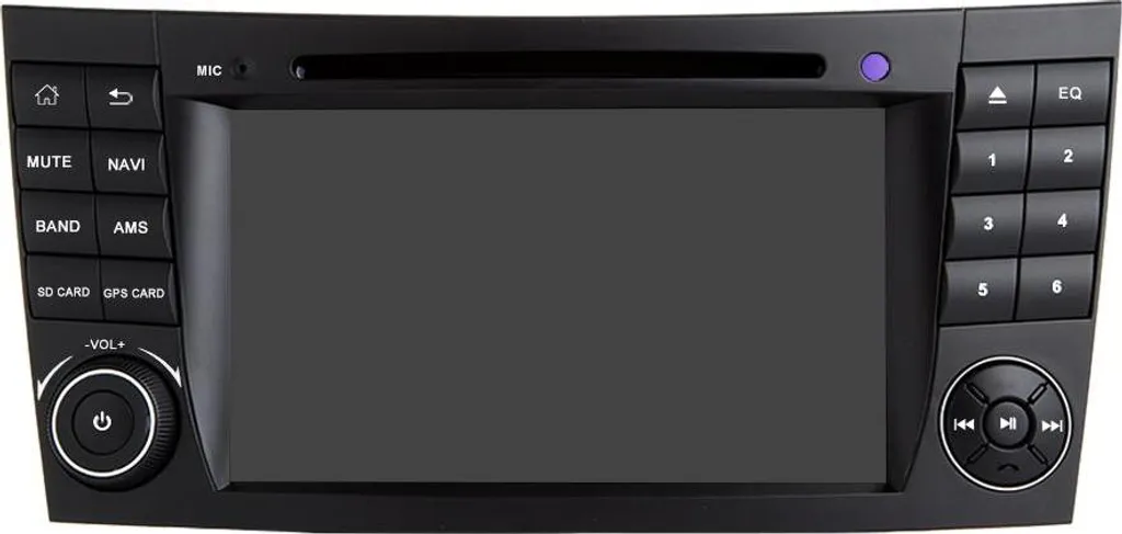 Autoradio GPS Bluetooth avec DSP et RDS pour Mercedes W211 2002 à 2009