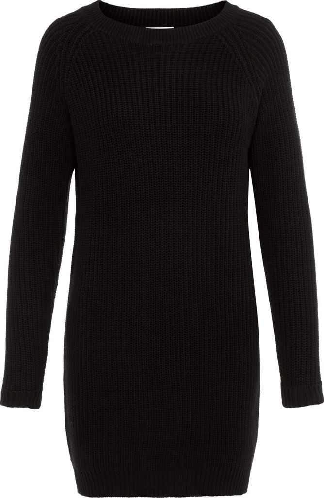 NOISY MAY NOISY MAY Damen Langarm Strickkleid Midi Dress Party Jumper NMSIESTA Größe: M