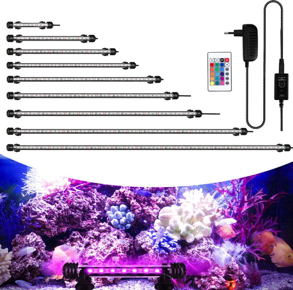 Jopassy 112cm LED Aquarium Unterwasser Mondlicht RGB Produktbild 