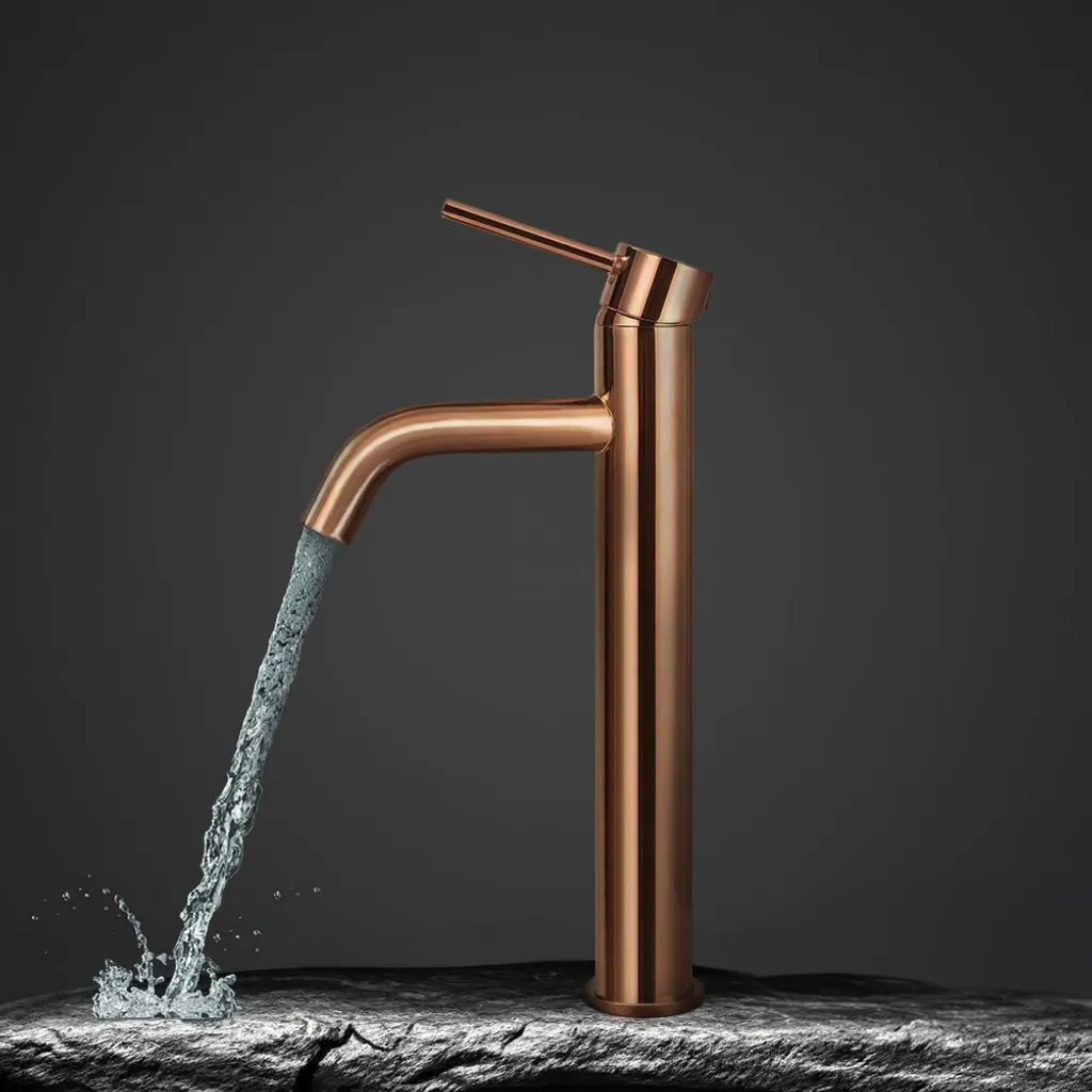 Scheda Tecnica Miscelatore Rea Lungo High Copper | Ottone PVD - 2
