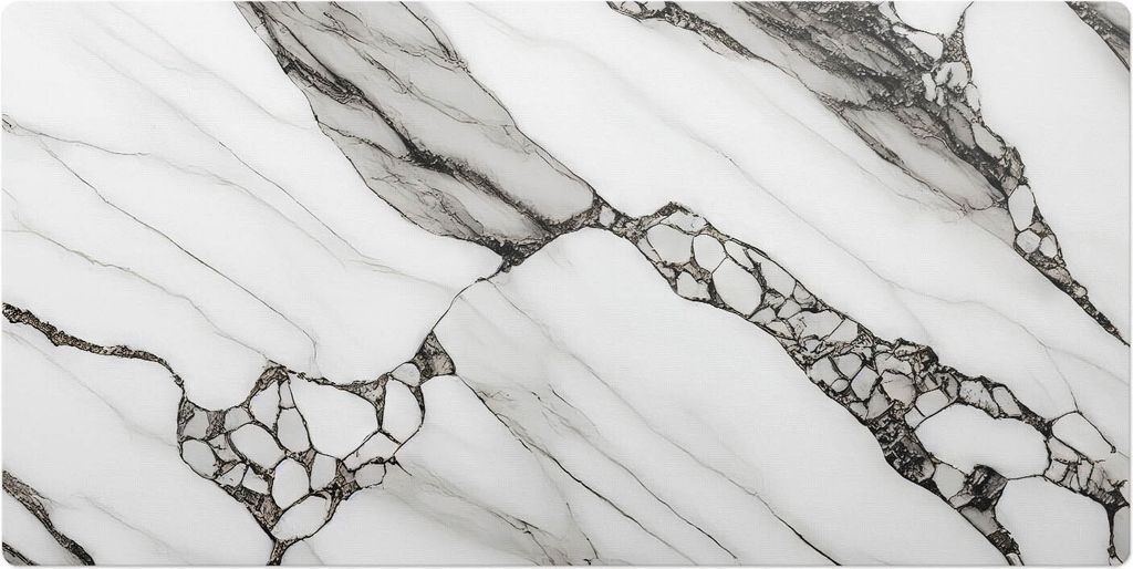 Marmoradern– Schreibtischunterlage – Schreibtisch Tischunterlage – 90x45 cm – Unterlage Groß Schreibtischmatte