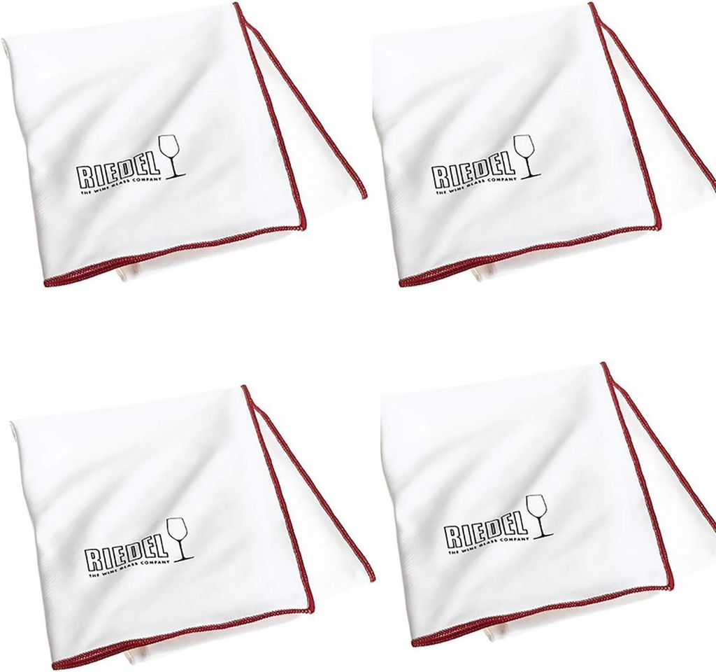 Riedel ZUBEHÖR GLASREINIGUNGSTÜCHER (=4x 620284WR) Glastuch 501000007