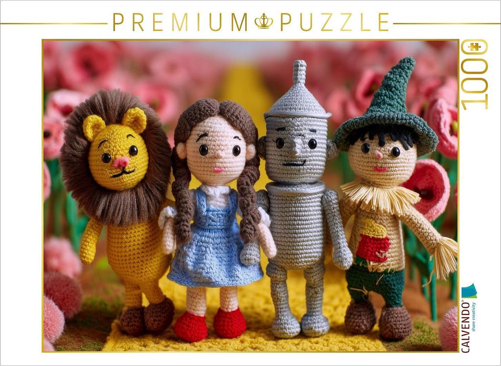 CALVENDO Puzzle Der Zauberer von Oz, L. Frank Baum | 1000 Teile Lege-Größe 64x48cm Foto-Puzzle für glückliche Stunden