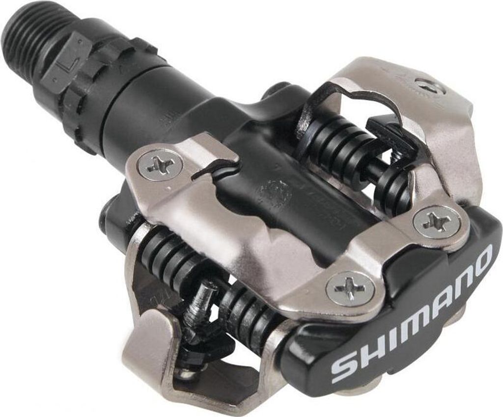 Pedale per bicicletta Shimano PD-M520-L Nero 2 pz Immagine del prodotto 