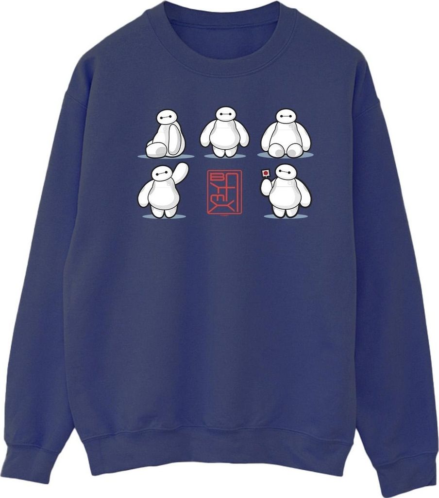 Disney - "Big Hero 6" Sweatshirt für Herren BI15263 (M) (Marineblau)