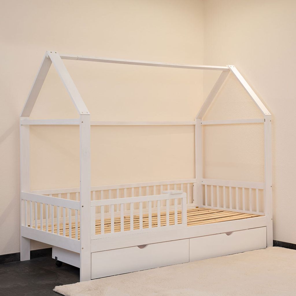HOME DELUXE - Kinderbett STERNENLAND mit Schubladen - 90 x Produktbild 