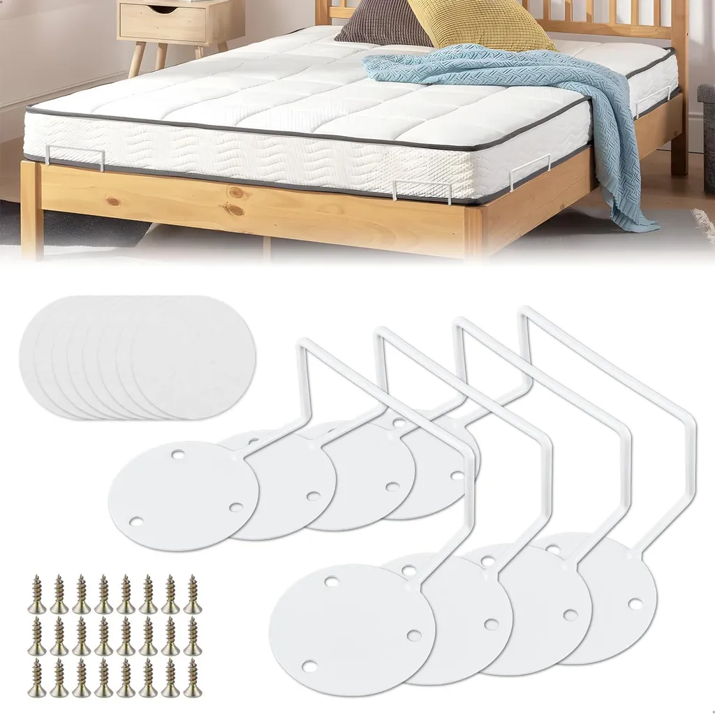 Cale-matelas universel en acier : stabilisateur de matelas pour sommier
