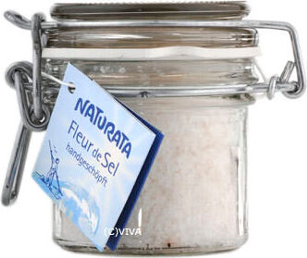 Naturata Fleur de Sel, handgeschpft, im Glas 75g