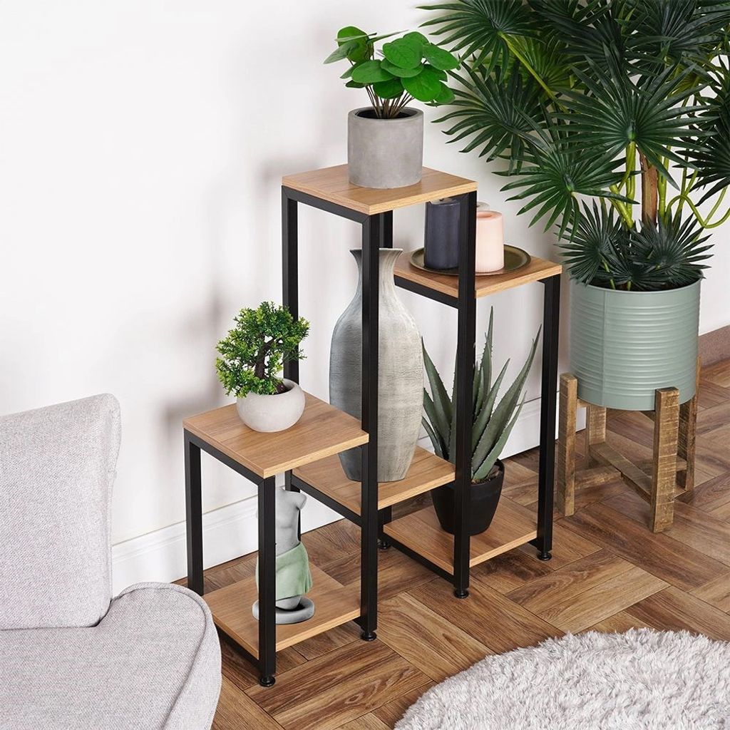 Fioriera Portafiori Portafiori BASIC in metallo a 6 livelli Immagine del prodotto 
