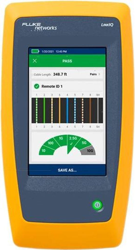 Tester per cavi di rete Fluke LIQ-100 Tester per cavi a Immagine del prodotto 