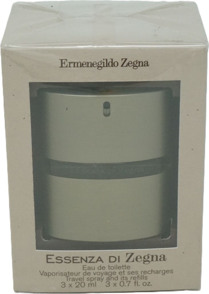 Ermenegildo Zegna Essenza di Zegna EDT Travel Spray and refills 3x20 ml