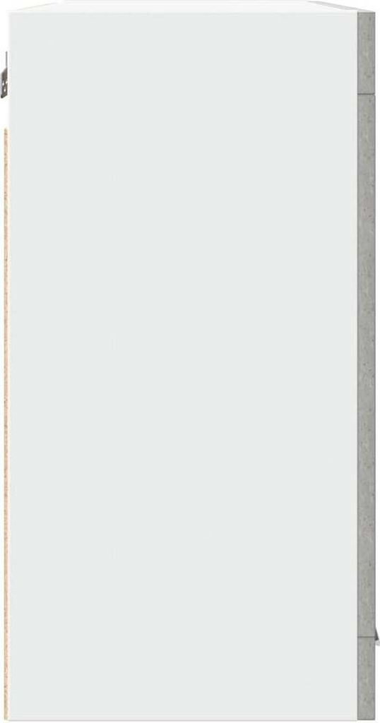 Hängeglasschrank Betongrau 80x31x60 cm Produktbild 5