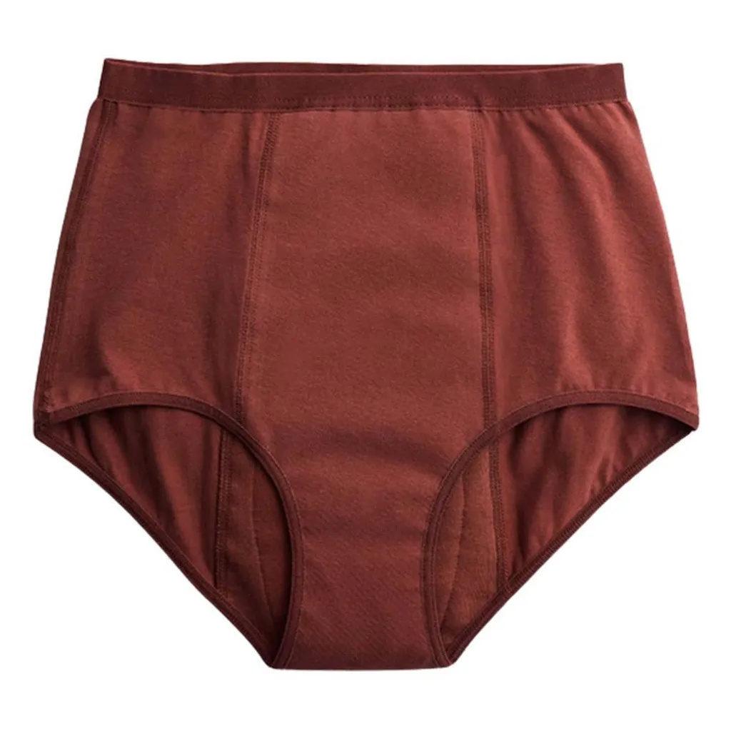 Parodenslip XXL Marrone: Intimo Mestruale Bio per Flussi Abbondanti