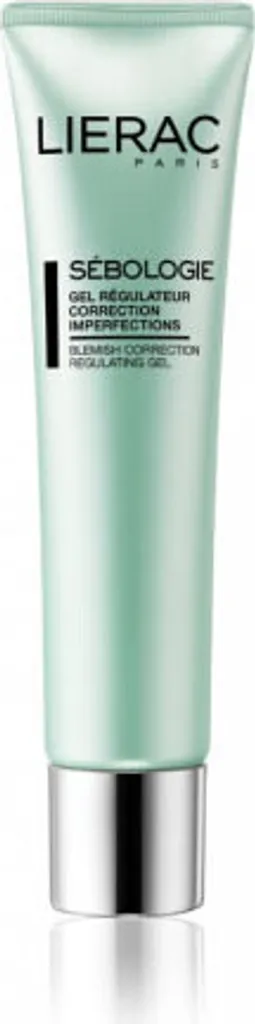 Gel matifiant visage pour peaux grasses LIERAC Sébologie format tube 40 ml