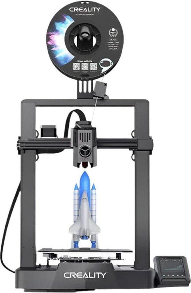 3D-Drucker - 3D-Druck-Baukasten - 220V - 350W - Druckgeschwindigkeit 500 mm/s - Schichtdicke 0,1-0,35 mm - Schwarz - High-Speed - Professionell