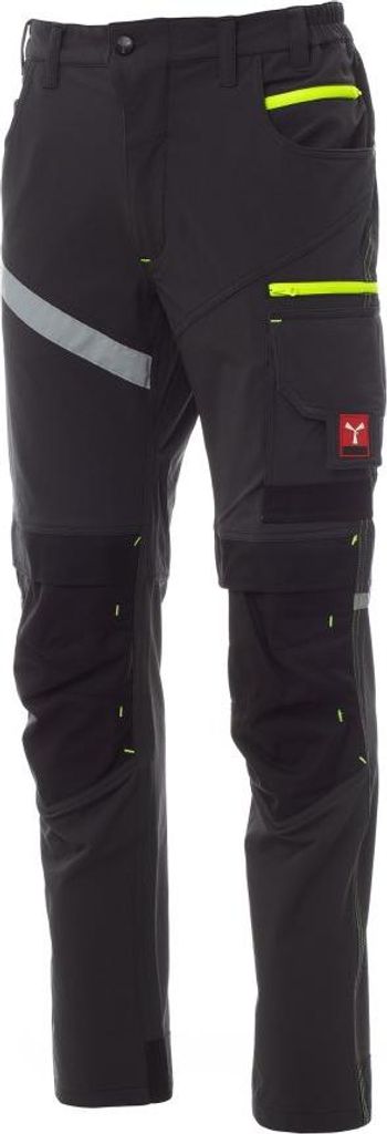 Arbeitshose Stretch 4-Wege "NEXT 4W" - Payper Anthrazit/Schwarz 48