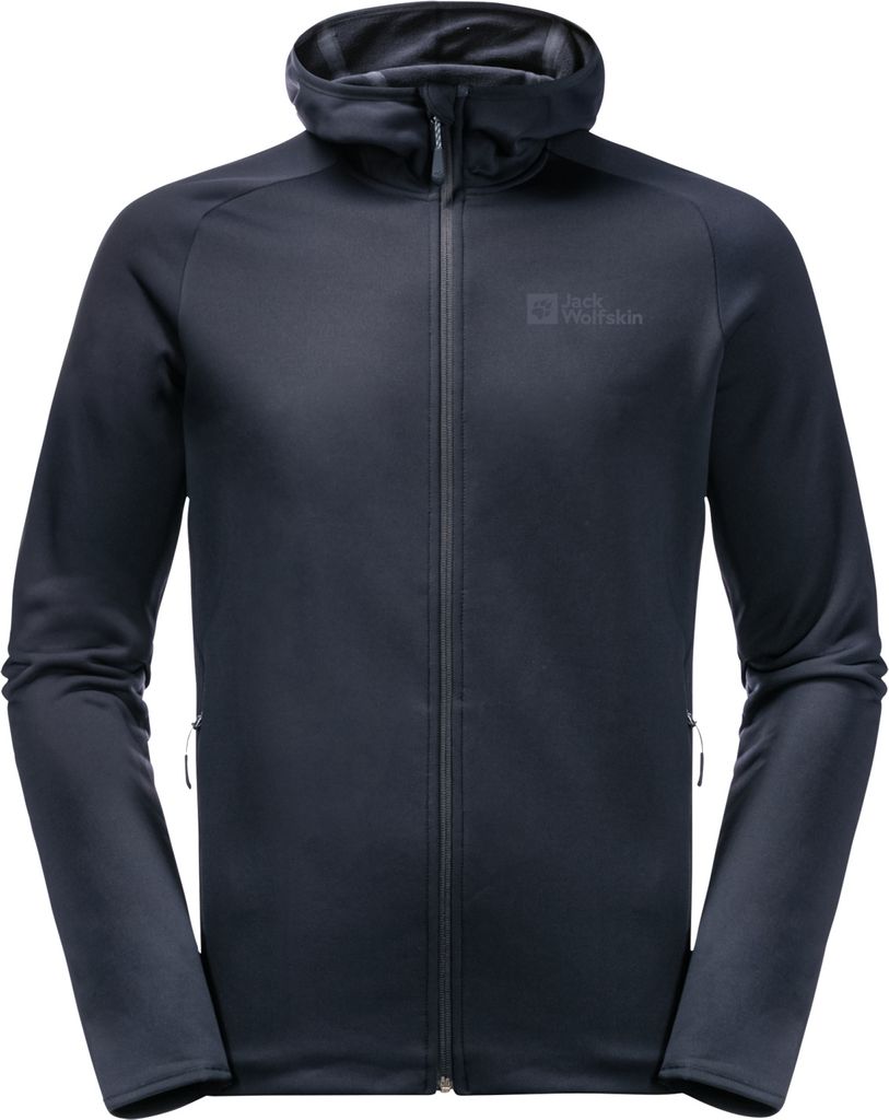 Jack Wolfskin BAISELBERG HOODED FZ M night blue XXXL