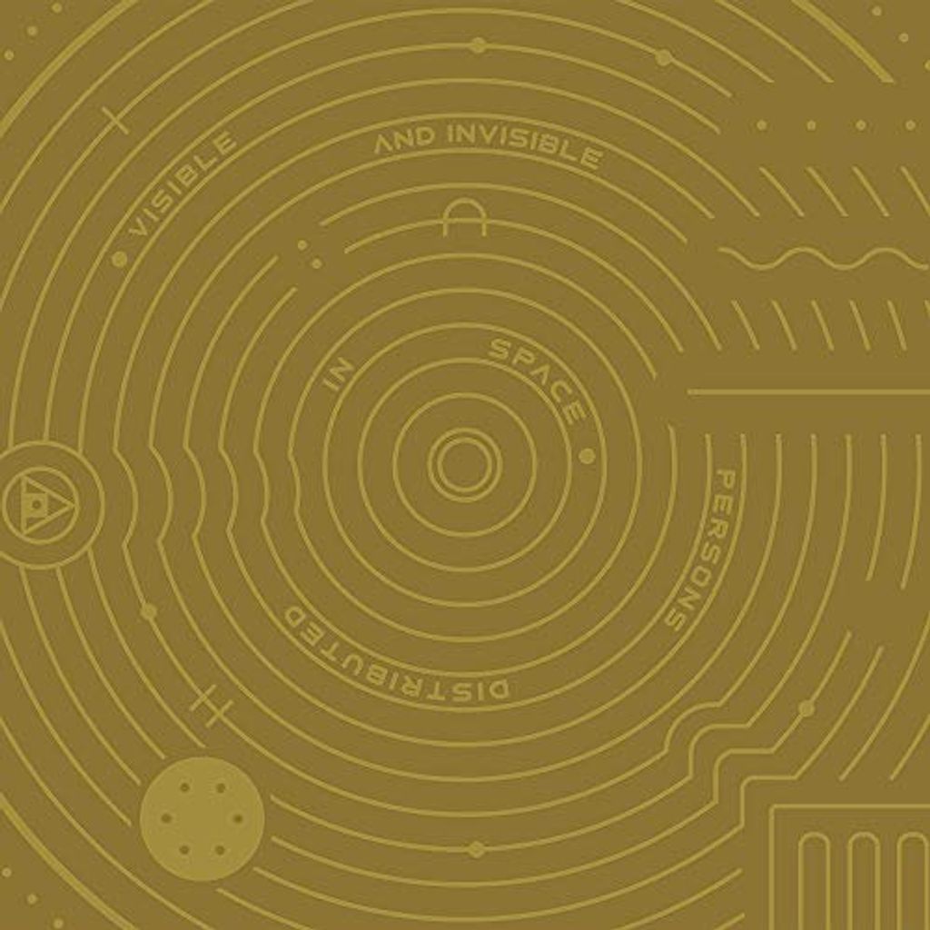 Verschiedene Künstler - sichtbare und unsichtbare Personen im Weltraum -Vinyl abgebissen