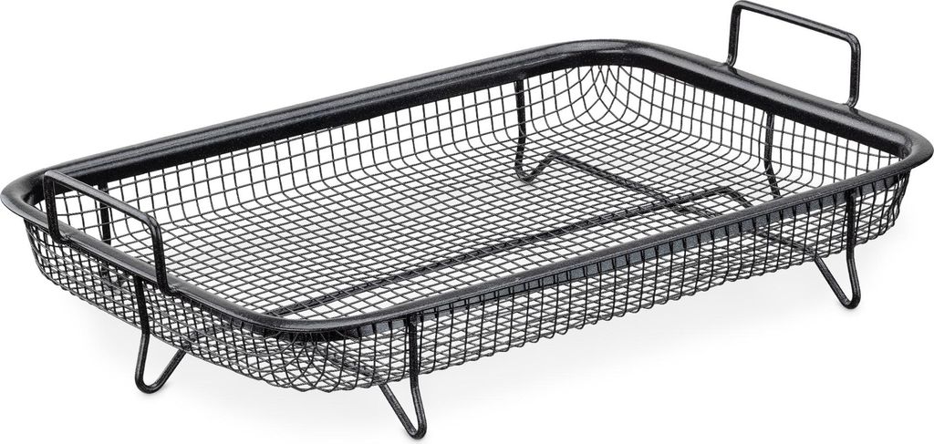 Navaris cesto griglia per forno - 32 x 22,5 cm cesto Immagine del prodotto 
