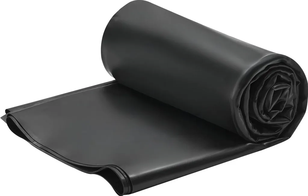 Membrane d'Étanchéité EPDM 1,14 mm pour Toit Plat et Bassin de Jardin