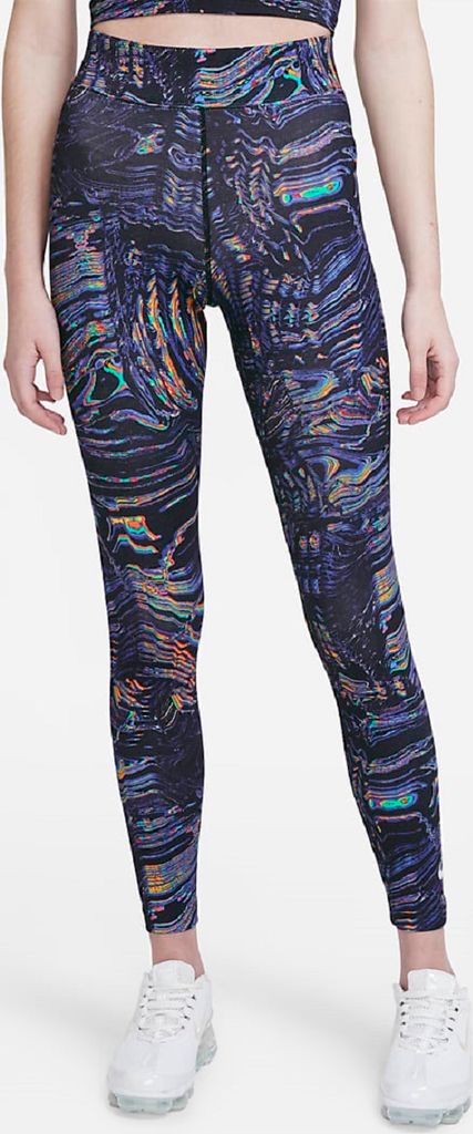Nike W Nsw Lggng Aop Prnt Black Xs