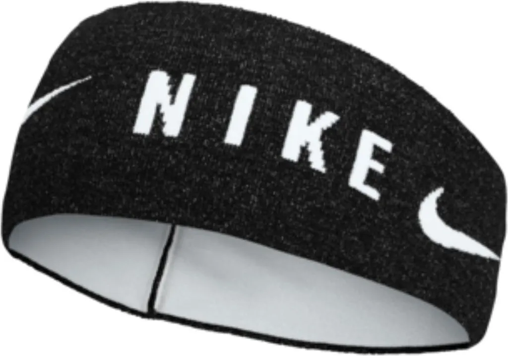 Nike Bandeau Léger Dri-FIT CS2619 - Bandeau de Sport Noir et Blanc