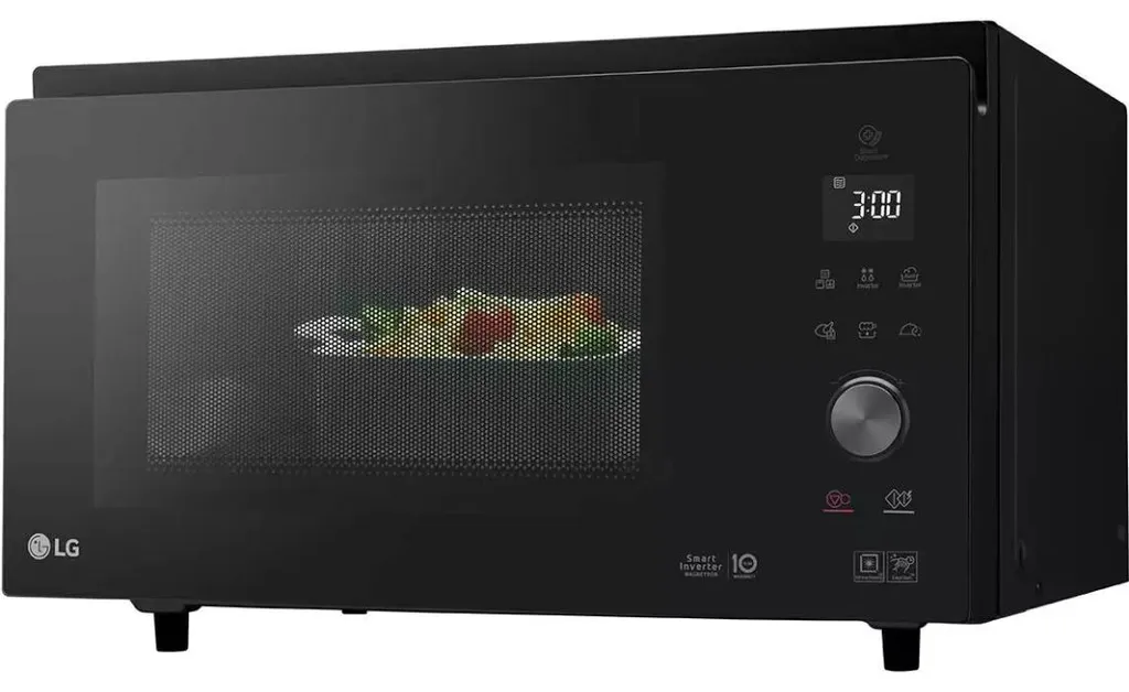 Micro-ondes combiné LG 39L noir, grand four multifonction 1100W - 4
