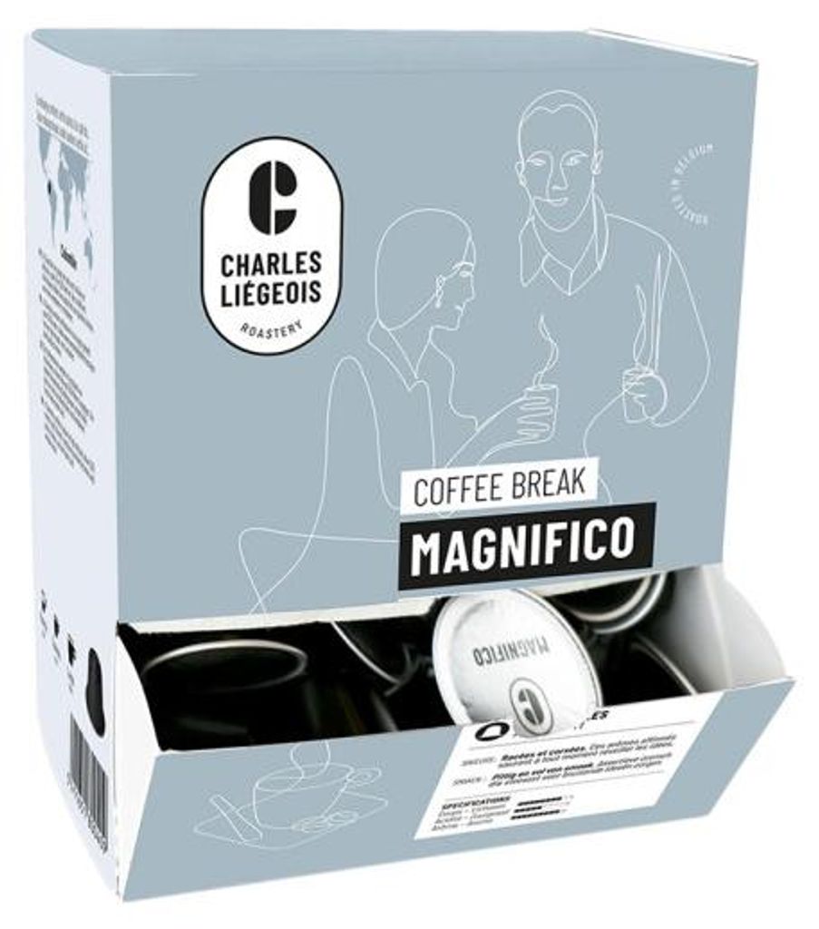Kaffeekapseln geeignet für Nespresso Charles Liégeois Magnifico, 50 Stk.
