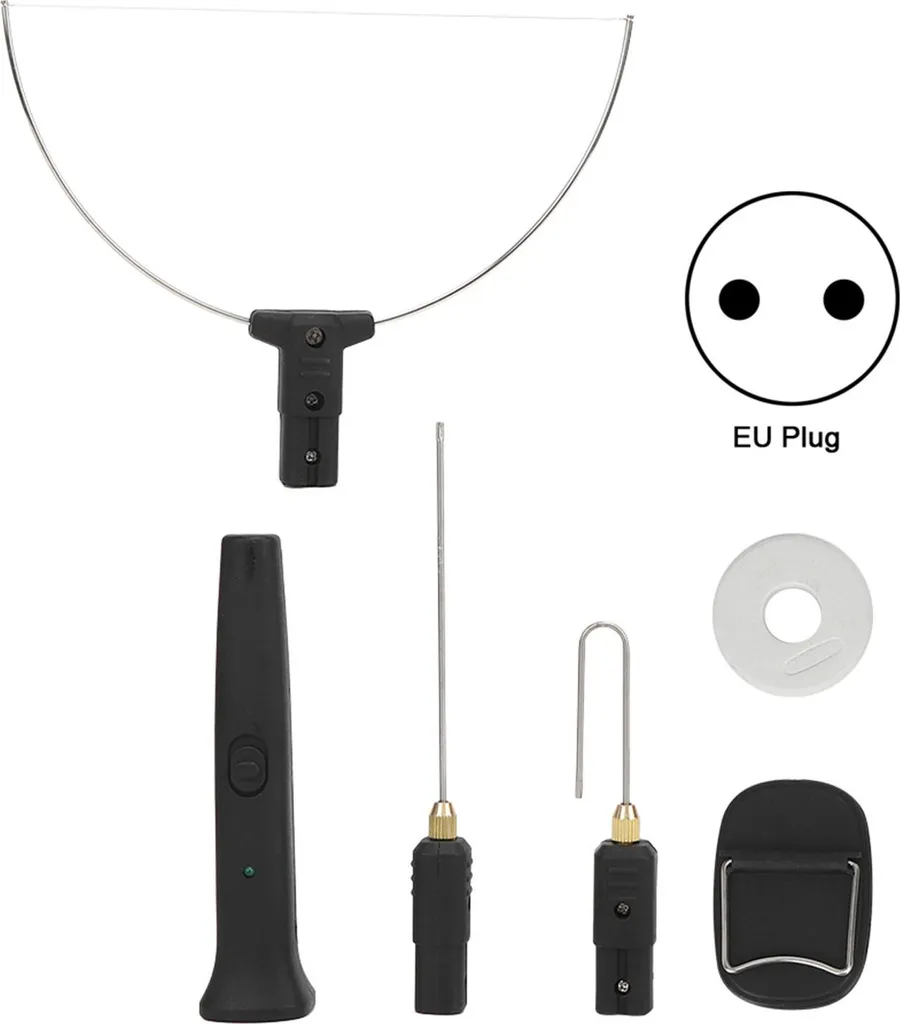 Stylo chauffant pour polystyrène 10cm outil de découpe manuelle bleu