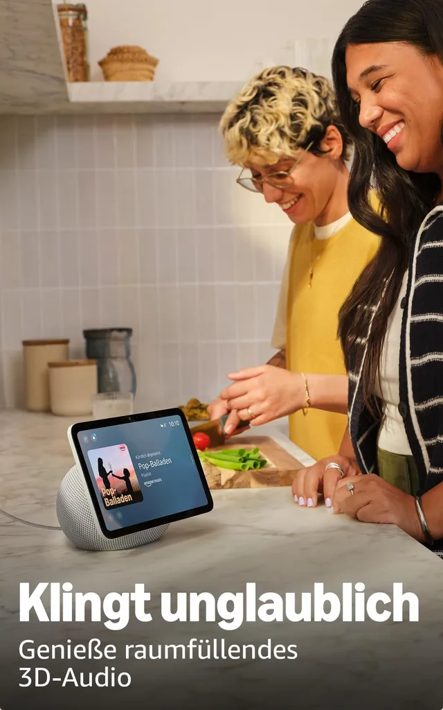 Smart Display Echo Show 8 pouces HD : Assistant Vocal Alexa et Son Spatial