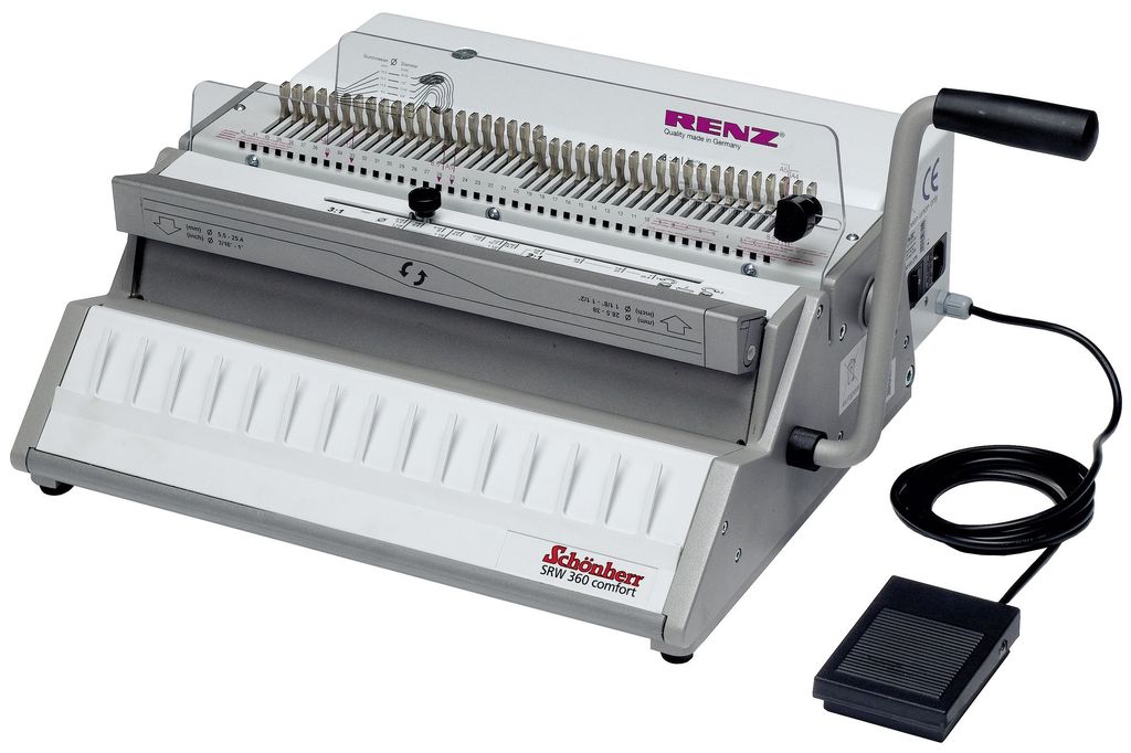 Drahtkammbindesystem SRW 360 comfortplus, Teilung 3:1 Produktbild 
