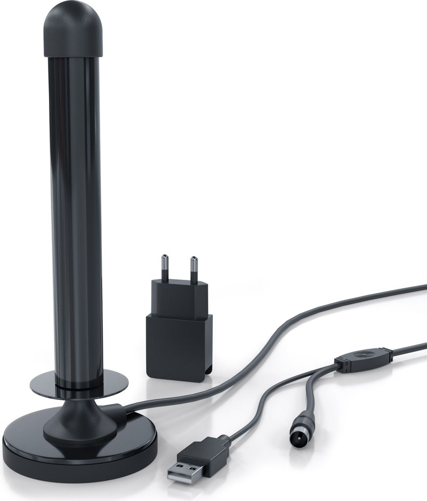 Aplic DVB-T2 HD Antenne aktiv - Digitale HDTV Stabantenne Produktbild 