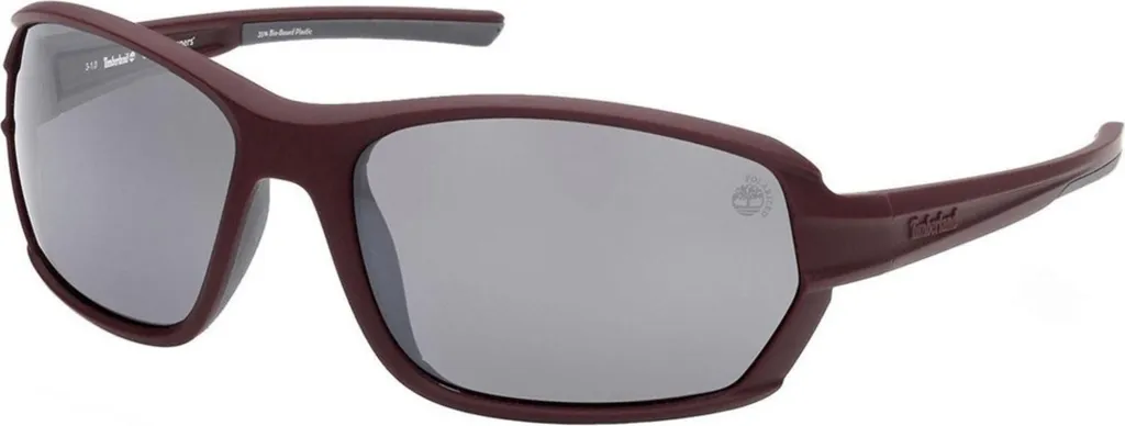 Timberland TB9245 66D Rosso: Occhiali da Sole Sportivi e Polarizzati
