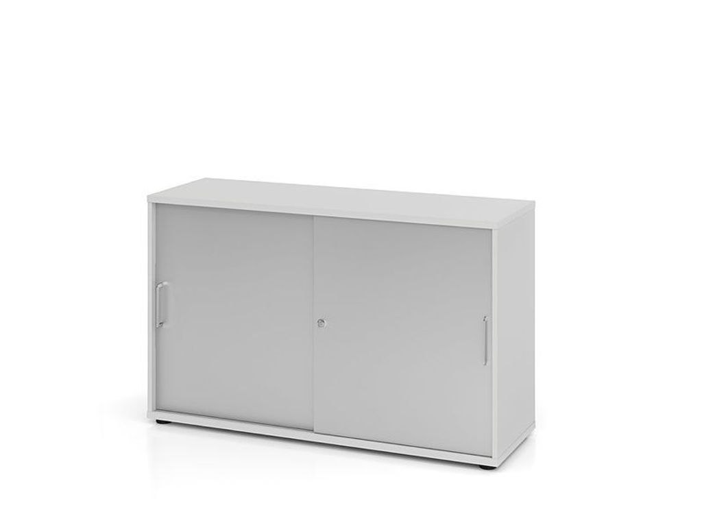 Schiebetürschrank 1752S RE, 2 OH 120 x 40 x 74,8 cm (BxTxH)