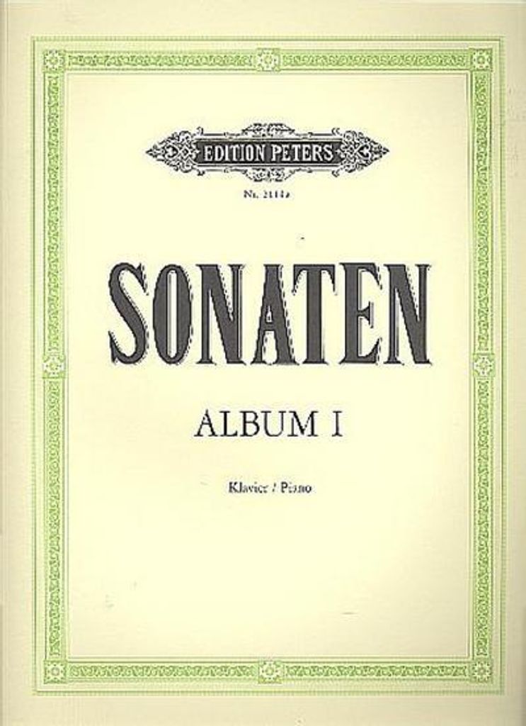 Sonaten-Album für Klavier, Band 1: Sonaten v. Beethoven, Haydn u. Mozart