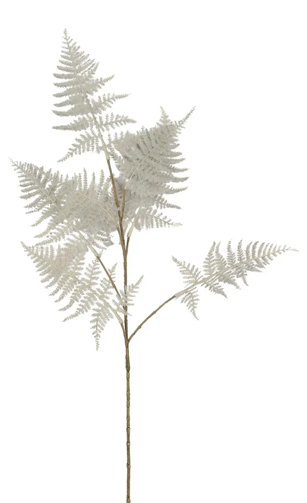Plante Artificielle Asparagus Branche Décorative Gris Clair de 85 cm