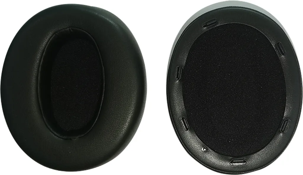 INF Cuscinetti auricolari in Pelle finta per cuffie di ricambio Sony XB910N, 1 paio Nero