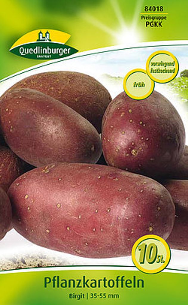 Pflanzkartoffel Birgit (10 Stück) (frühgelb, vorwiegend Produktbild 