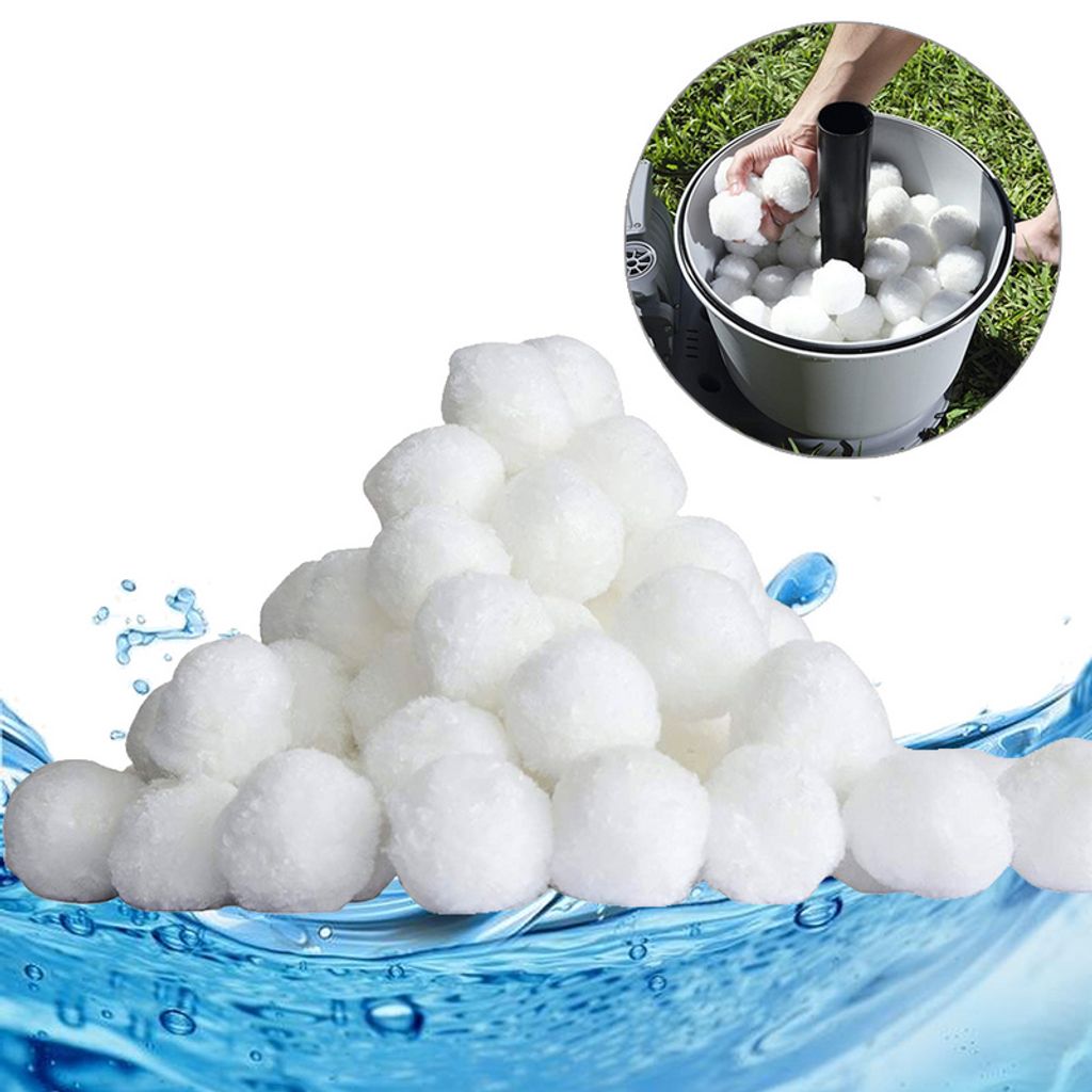 Jopassy 1400g Filter Balls Poolzubehör Filterbälle waschbar für Pool Steinbach Speed Recyclebar