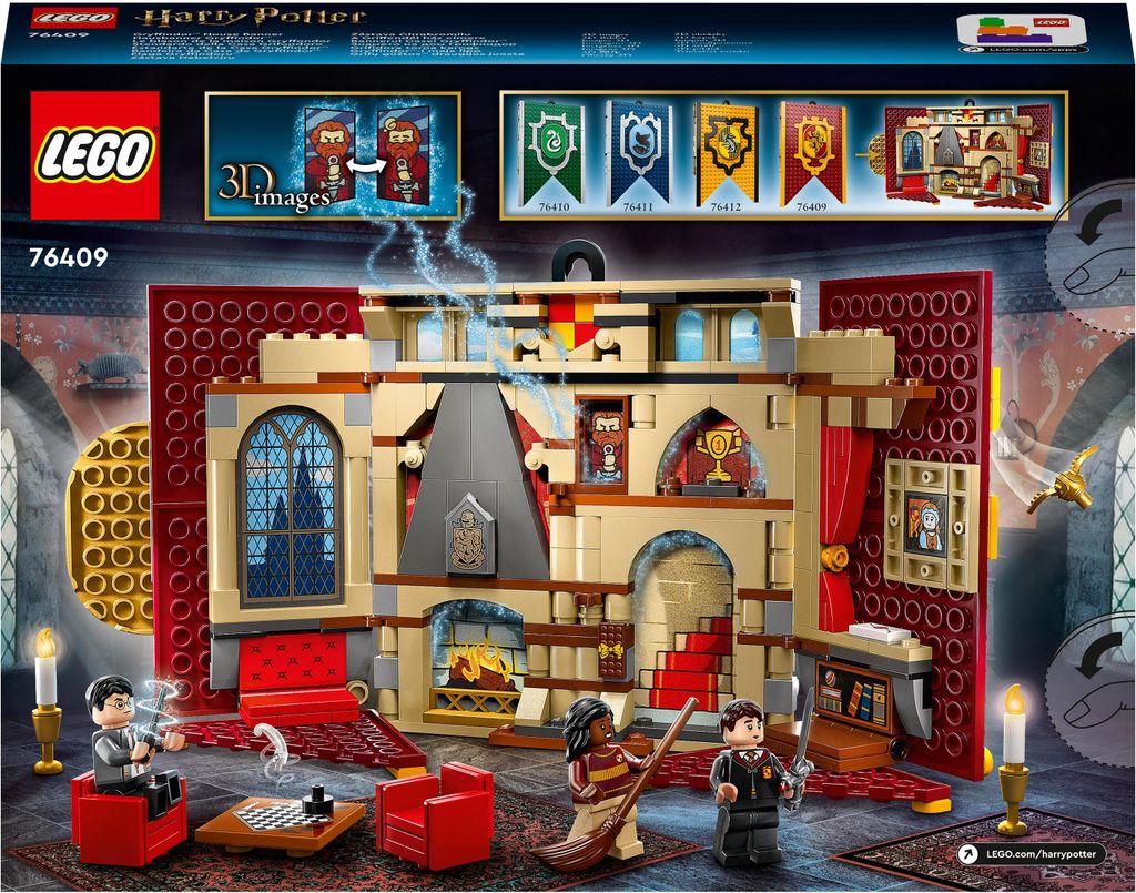 LEGO 76409 Harry Potter Hausbanner Gryffindor Set, Hogwarts Produktbild 8