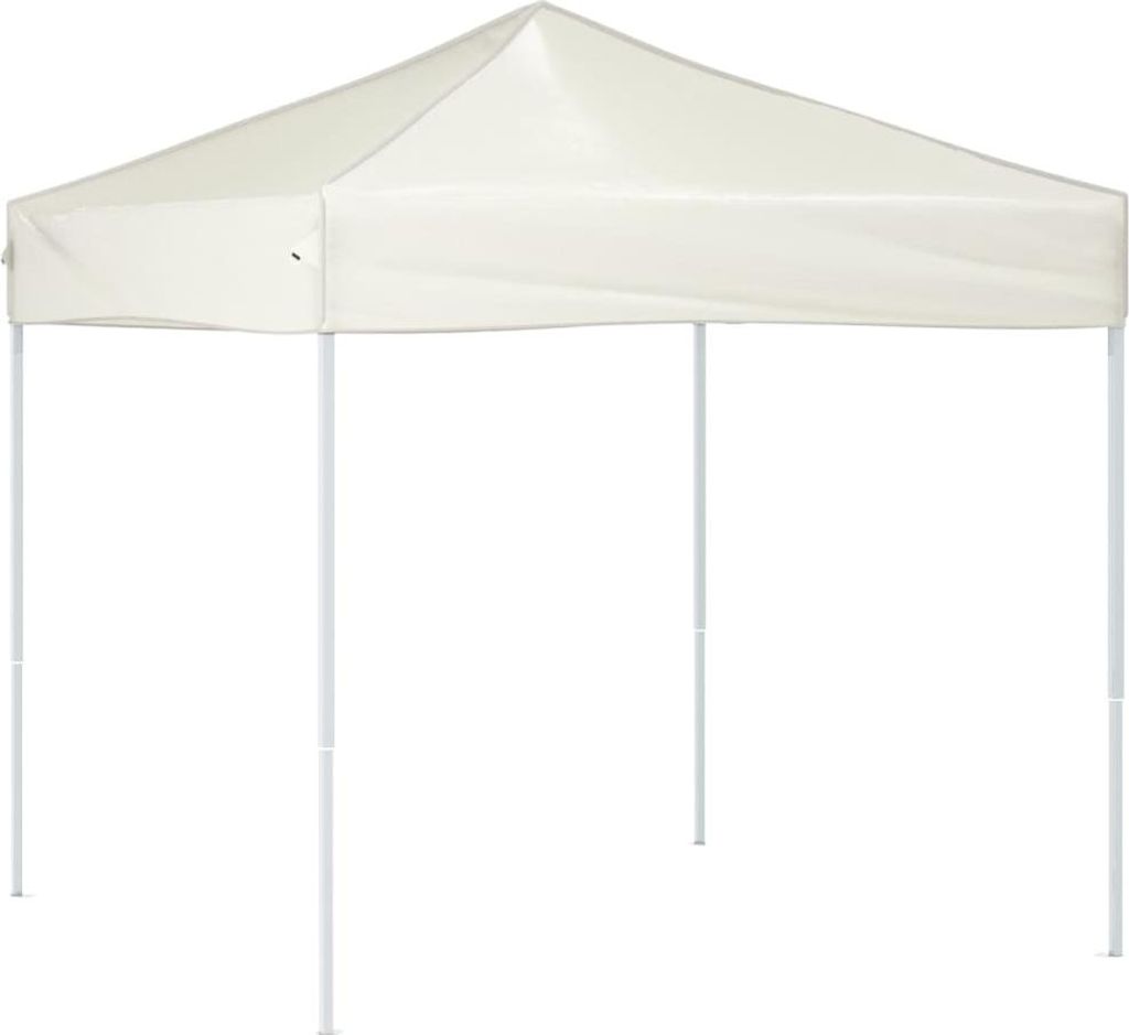 vidaXL Partyzelt Faltbar Creme 2x2 m