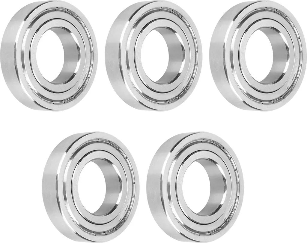 5 Roulements à Billes S6208ZZ en Acier Inoxydable 40x80x18 mm Haute Qualité - 8