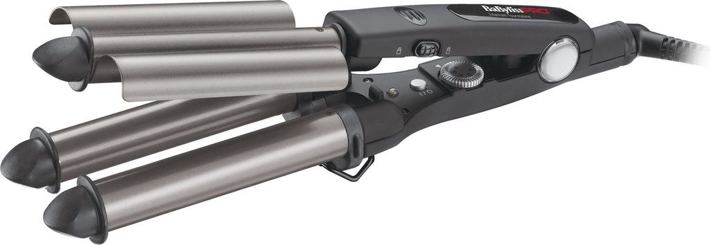 Babyliss Pro Curling Iron Triple Barrel black grey Produktbild 3
