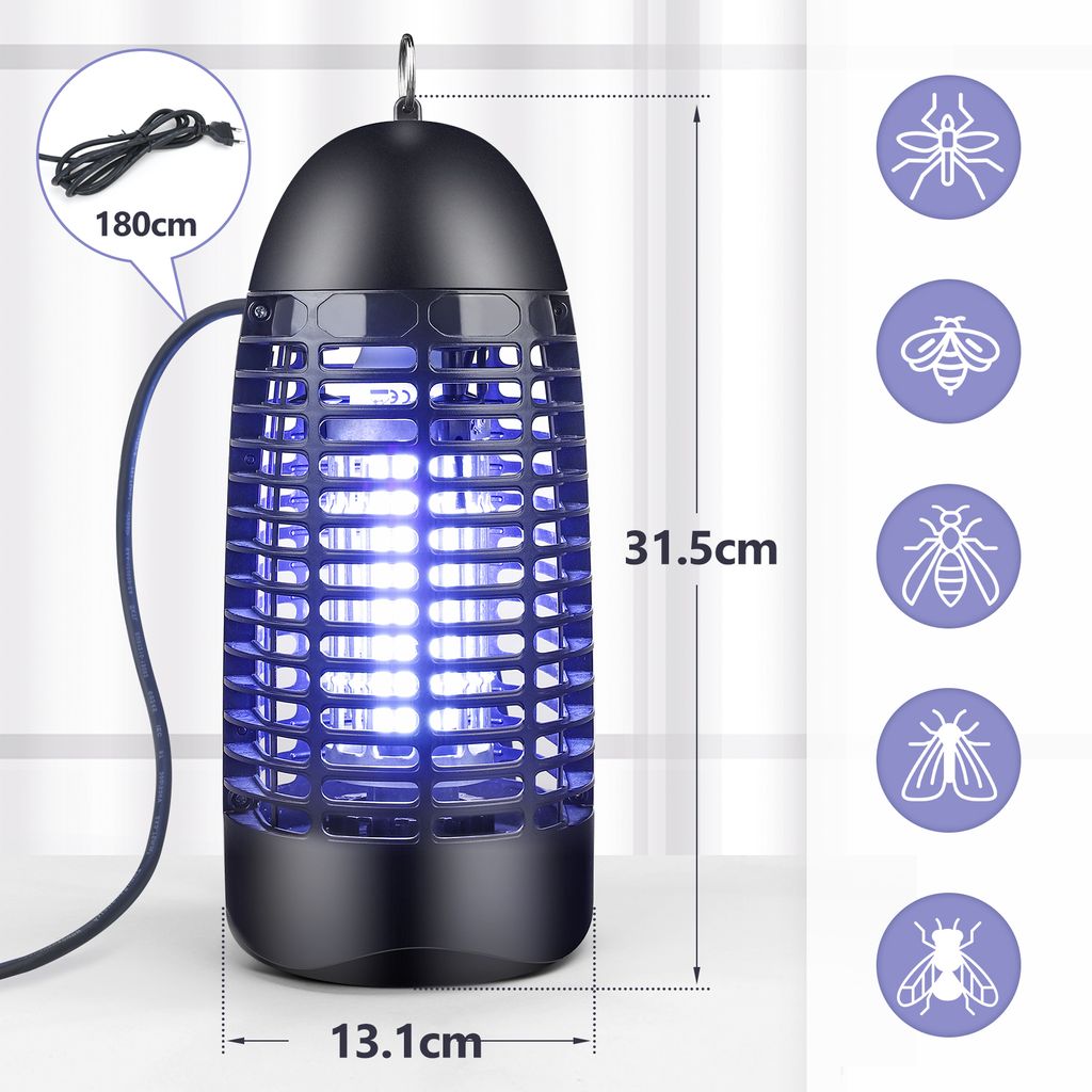 Moskito Killer Insektenvernichter Elektrisch mit UV-Licht,Lampe Fliegenfänger 