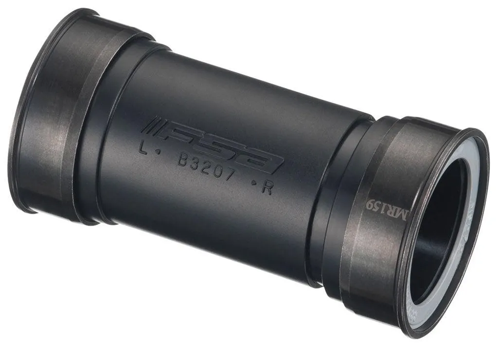 Coussinets de pédalier FSA BB386EVO argentés de 41 mm de diamètre